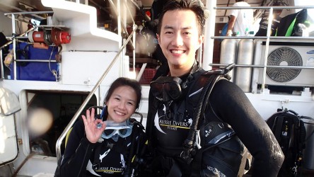 Happy Divers White Manta Scuba Diving Liveaboard Phuket Thailand