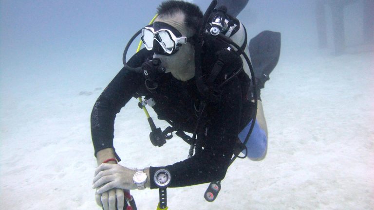 PADI Course Director Darren Gaspari Scuba Diving Aussie Divers Phuket