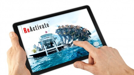 iPad Reactivate Aussie Divers Phuket Digital Scuba Diving Course