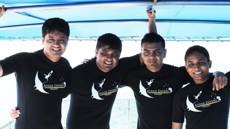 Padi Discover Scuba Diving Aussie Divers Phuket