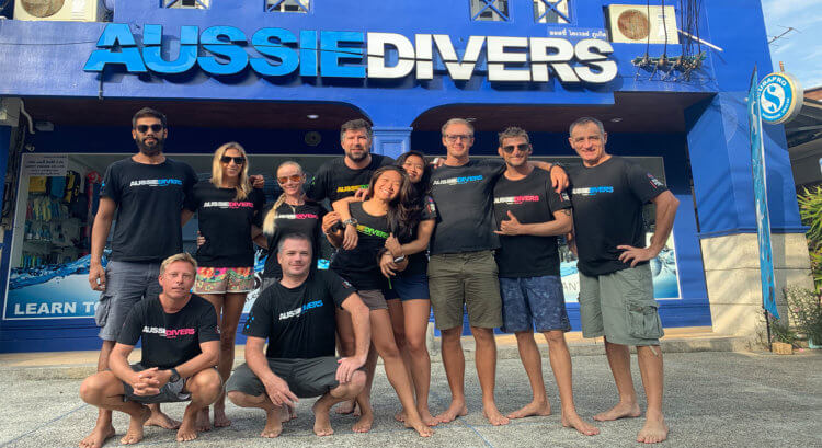 Team Aussie Divers Phuket