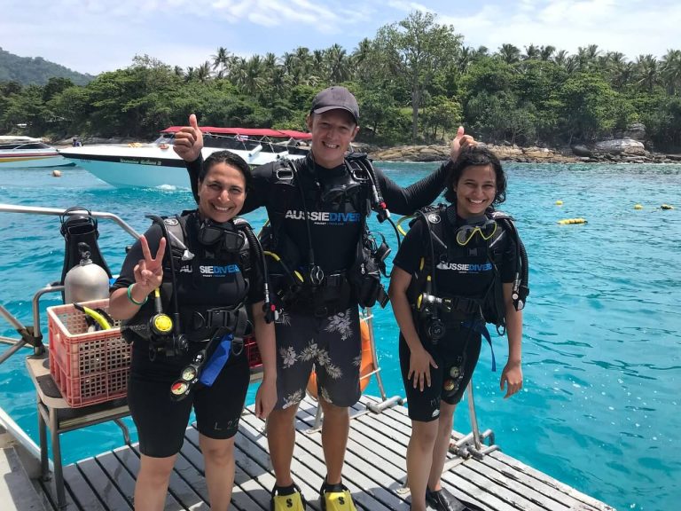 Aussie Divers Phuket Happy Scuba Diving Tom