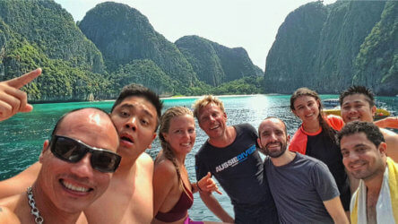 Aussie Divers Phuket Team Lara Andre