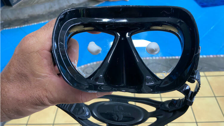 Mask Preparation Aussie Divers Phuket