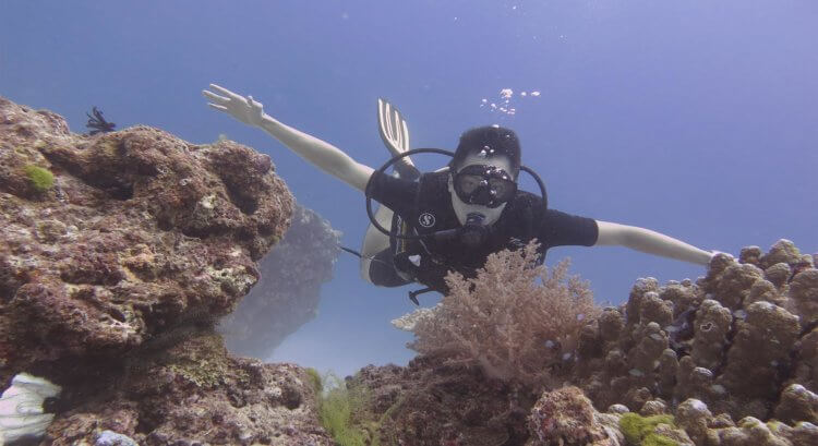 Gliding Through Water Aussie Divers Phuket