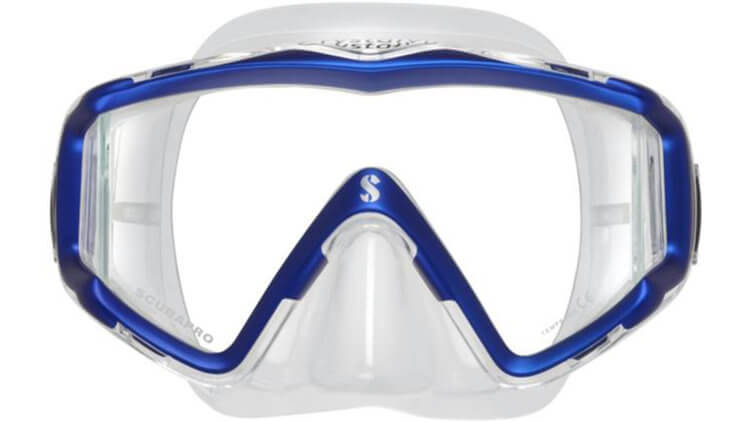 Scubapro Crystal Vu Mask Clear Blue