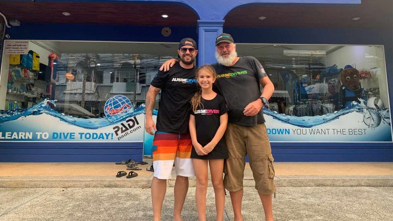 Scuba Diving Children Aussie Divers Phuket