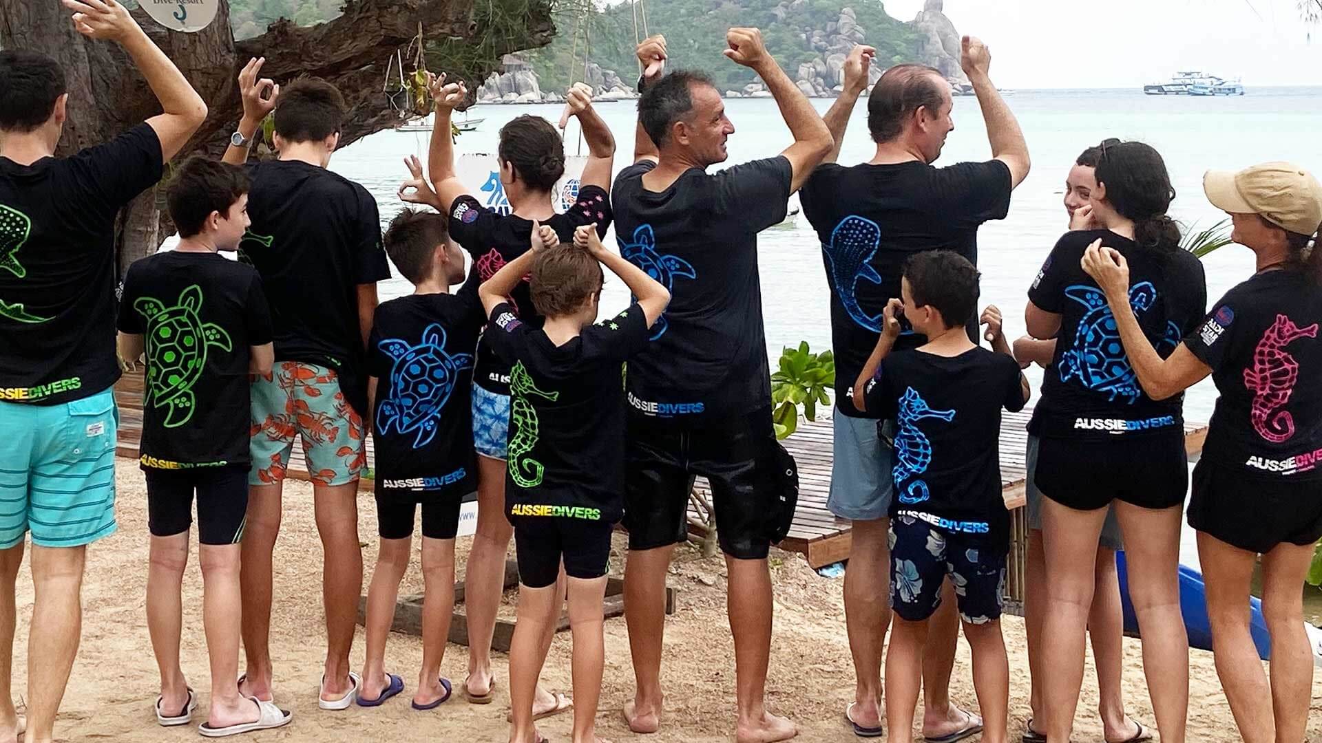 Family Scuba Diving Koh Tao Songkran 2021