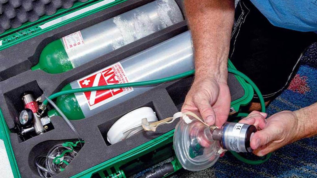 Oxygen Scuba Diving Treatment