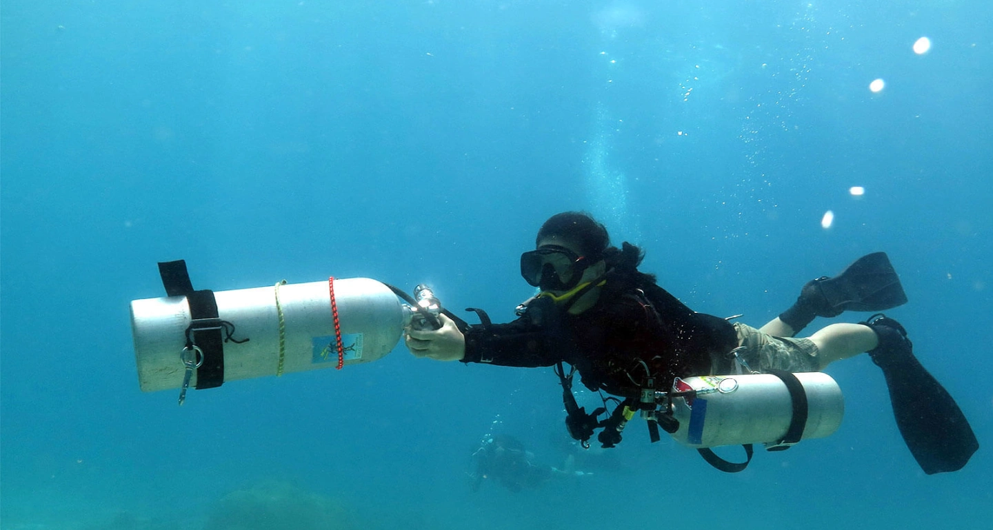 PADI Sidemount Aussie Divers Phuket
