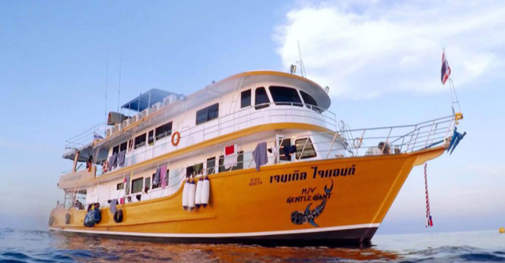 MV Gentle Giant Similan Liveaboard