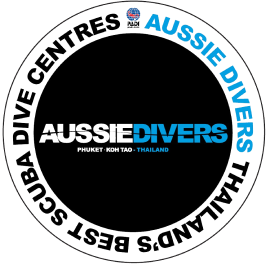 Scuba Diving Phuket - Aussie Logo Round Aussie Divers
