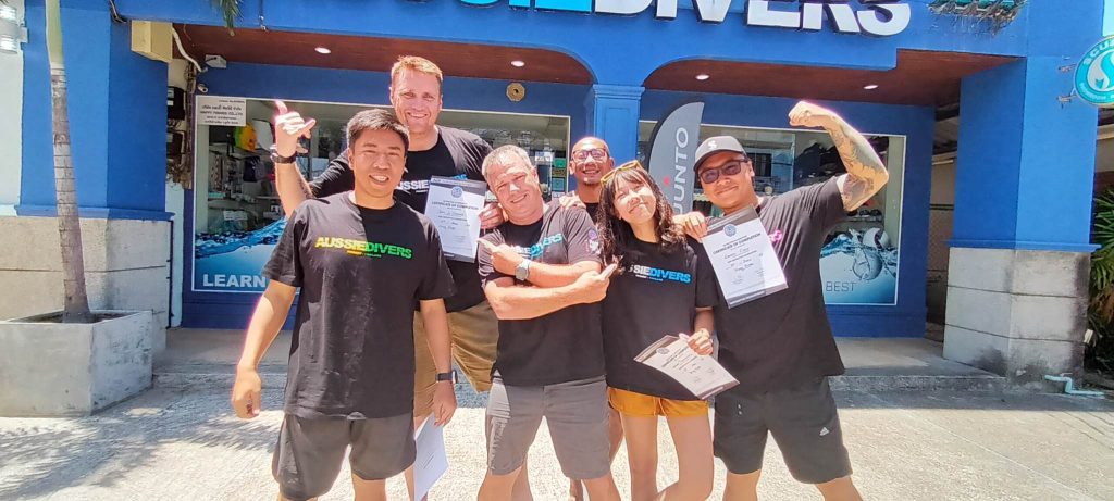 PADI IDC Phuket Skills Aussie Divers Phuket