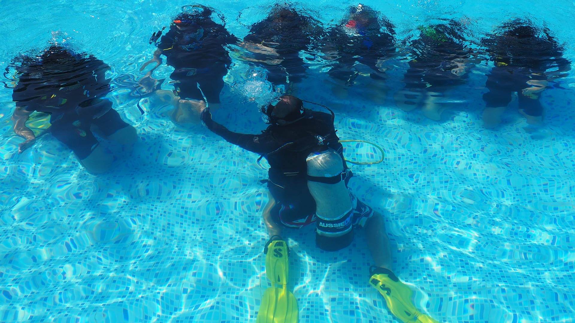 PADI Instructor IDC Pool Skills Phuket Thailand