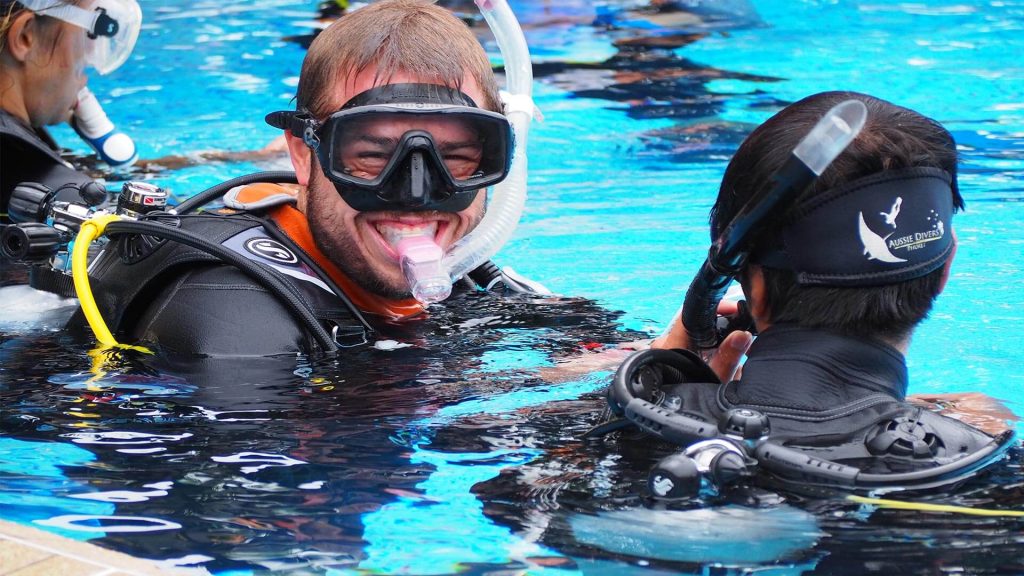 PADI IDC Phuket Instructor Pool training