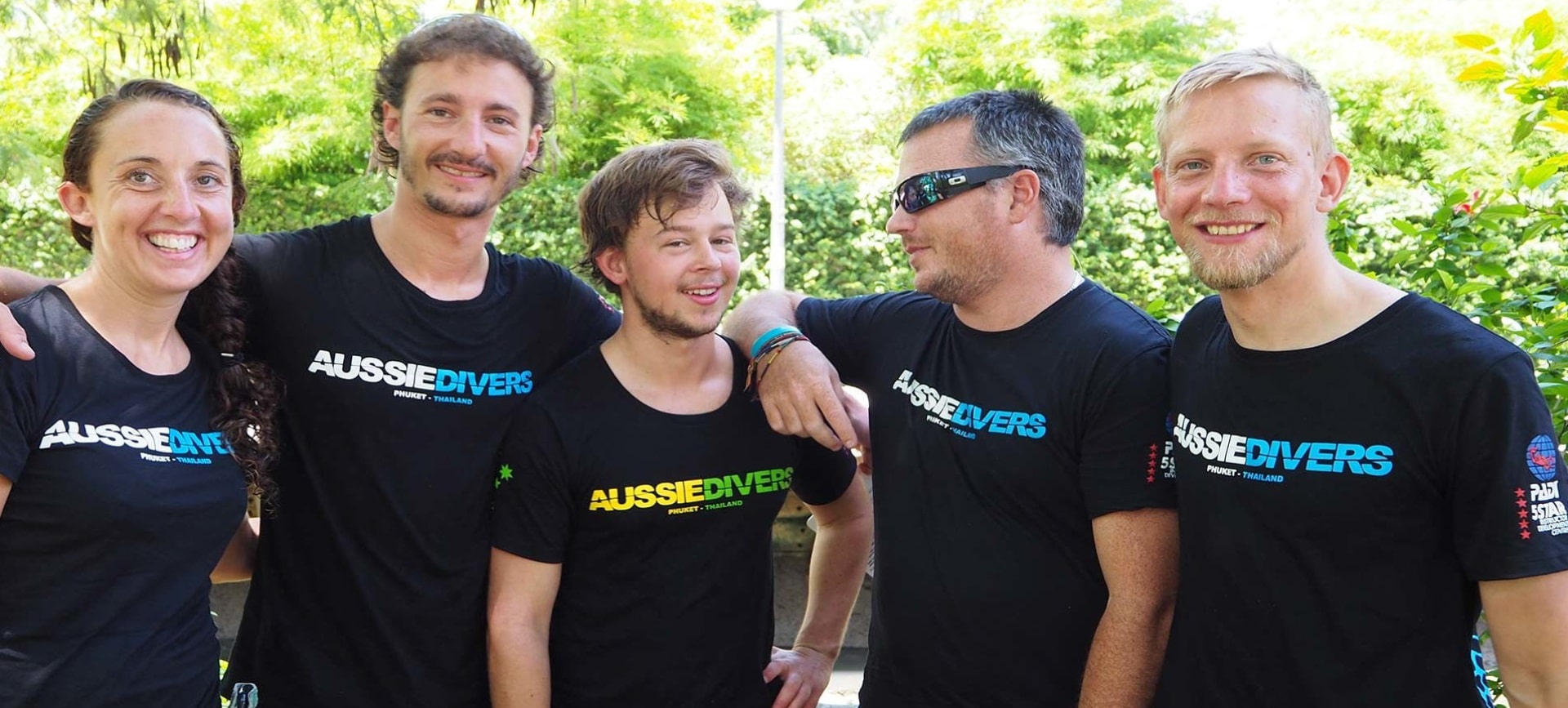 Aussie Divers Phuket Staff 2019 PADI IDC