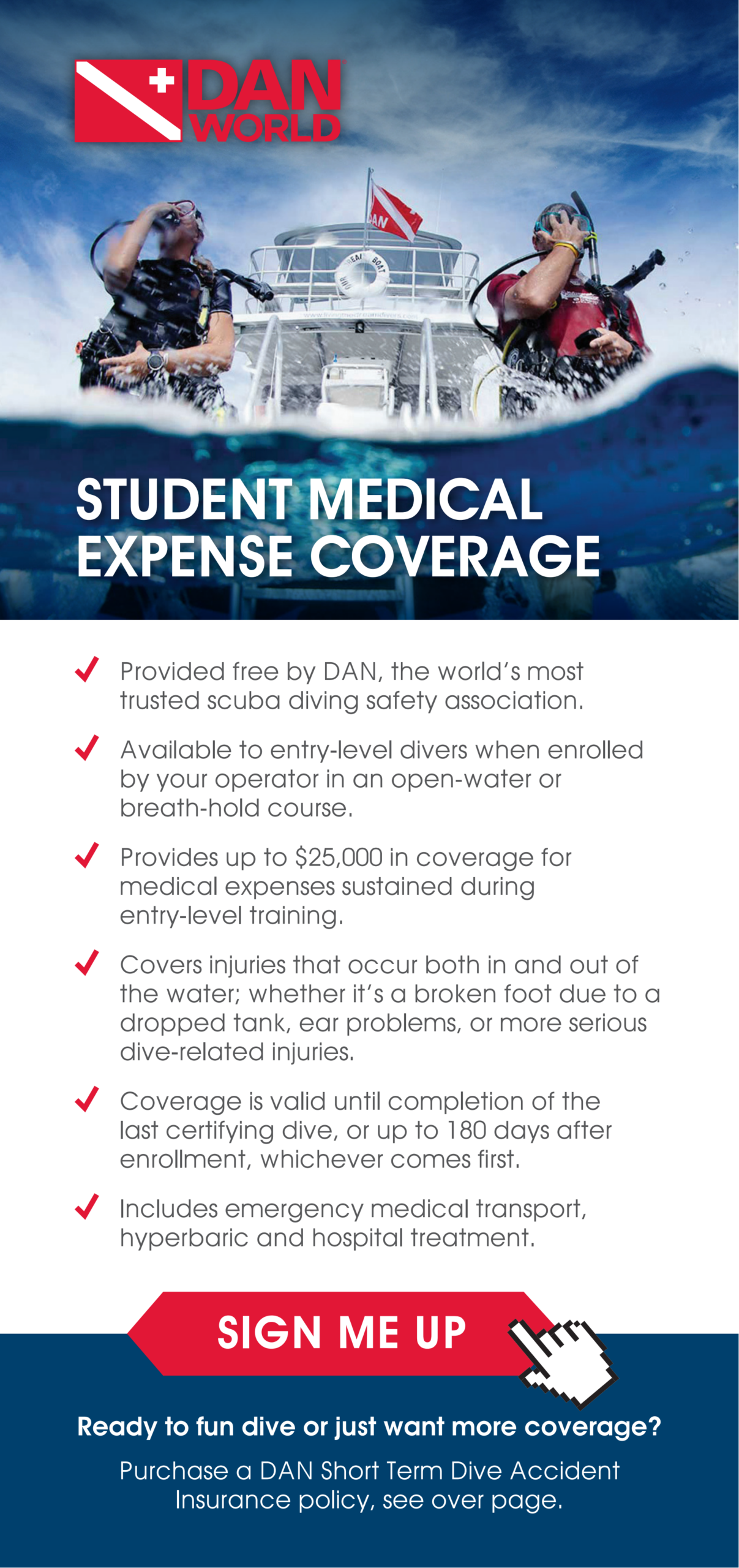 DAN Student Coverage PDF