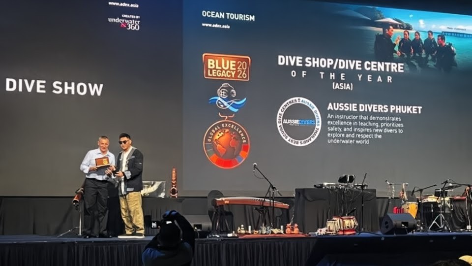 Aussie Divers Blue Legacy Award Dive Centre of the year 2026