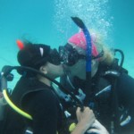 Aussie Divers Phuket Best Scuba Underwater Kiss