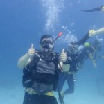 Aussie Divers Phuket Underwater Double Thums Up