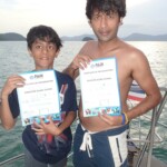 Father and Son PADI Discover Scuba Diving